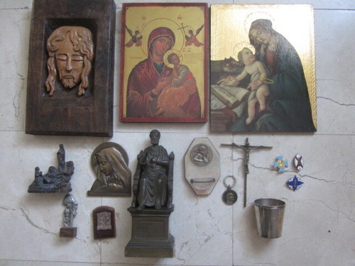 Lot objets insignes - lot,