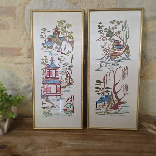 Lot broderies vintage - 2,