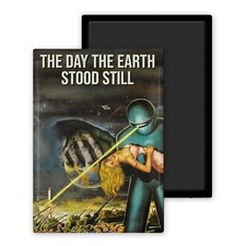 Le Jour où la Terre s’arrêta 1951 version 2 affiche film cinéma - Magnet 54x78mm