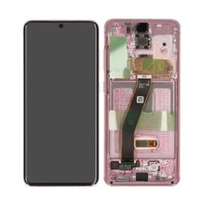 Ecran Complet Rose Samsung Galaxy S20 (G980) - Service Pack