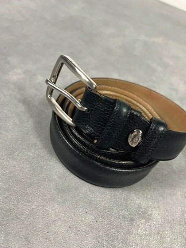 Ceinture cuir noir longchamp - cuir,