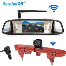 Pour Citroën Berlingo Peugeot Partner Caméra de recul sans fil 3ème Feu de recul