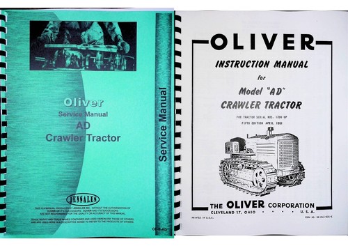 Oliver cletrac crawler - ad,