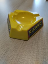 ANCIEN CENDRIER RICARD ANISETTE EN VERRE OPALEX 