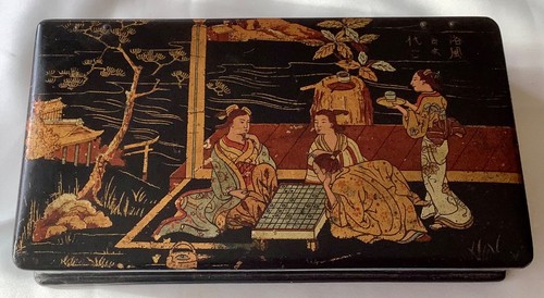 Ancienne boîte laque - boîte, en