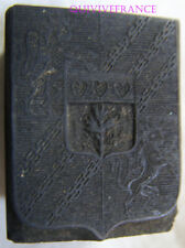 TAMP068 - TAMPON aux armes de la famille de JESSE Marquis de CHARLEVAL