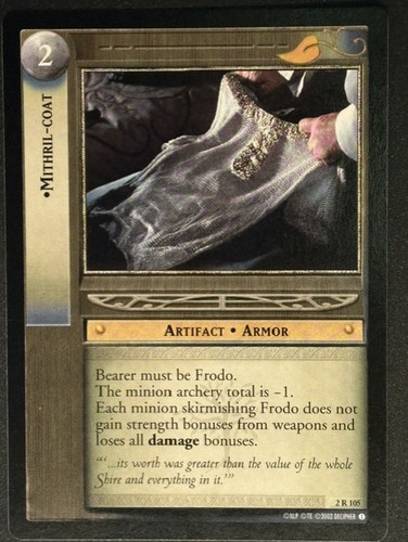 Lotr tcg mithril coat - tcg, mines