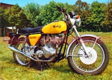 NORTON 750 Commando : Carte Postale Moto Postcard Motorcycle #0395