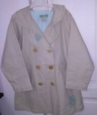 BEL IMPERMÉABLE FILLE DE MARQUE ORCHESTRA BRODÉ TAILLE 6 ANS EN EXCELLENT ÉTAT 