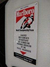Ancien Autocollant moto : MARLBORO world championship team