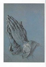 PEINTURE  PEINTRE  DURER  MAINS EN PRIERE