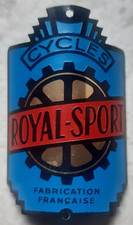 Ancienne plaque de cadre