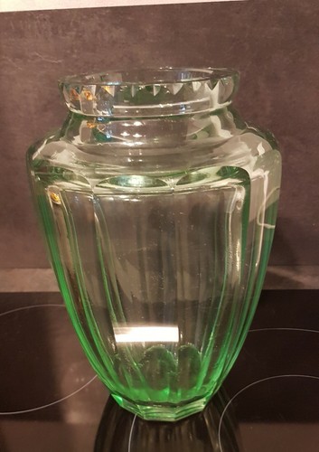 Vase daum nancy art - dÉco, vert