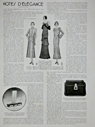 Article presse 1931 meuble - article,
