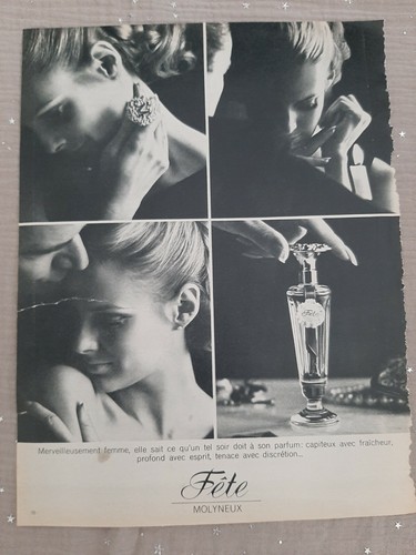 Publicité papier parfum - papier,