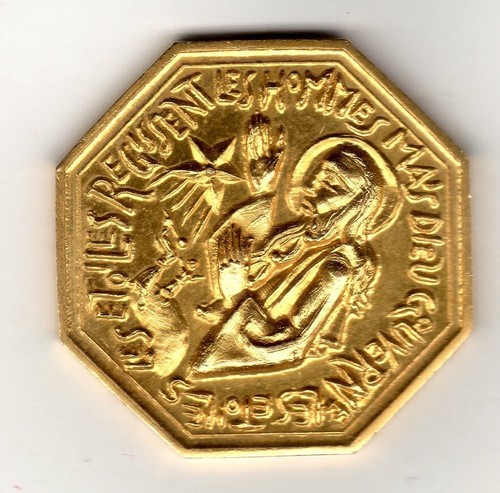Médaille jeton voeux les - ,