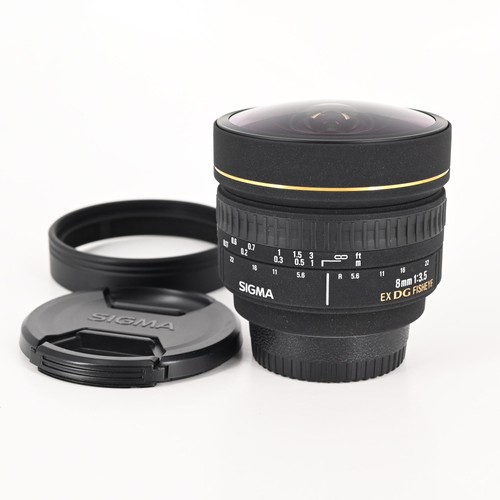 Sigma 8mm ex dg - 8mm, f3.5