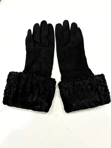 Gants longs chanel velours - longs,