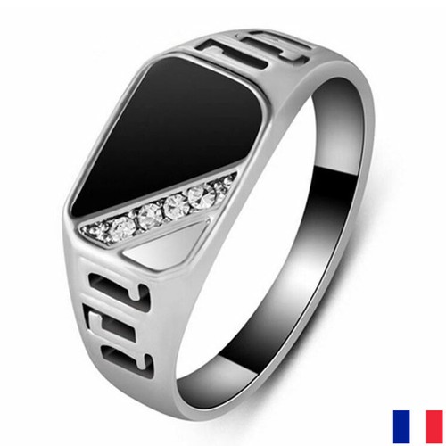 Bague chevalière argent - bague,