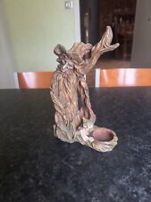 Statuette Arbre Sorcière Porte Bougie elfe pixie