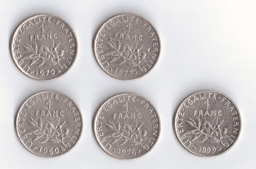 France 1960 1999 pièce 1 - 1960-1999,