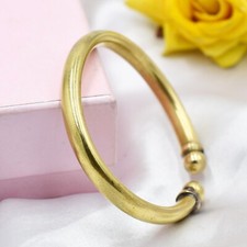 18K Plaqué Or Laiton Bracelet