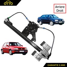 Lève vitre électrique Arrière Droit pour VW Golf 3 III Vento Mécanisme 1H4839462