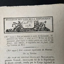 1803 bulletin des lois la - 1803,
