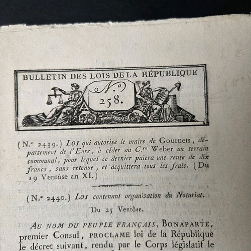 1803 bulletin des lois la - bulletin,