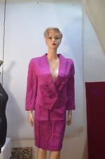 **TAILLEUR VESTE + JUPE LOUIS FERAUD COTON + ACRYLIQUE 36/38