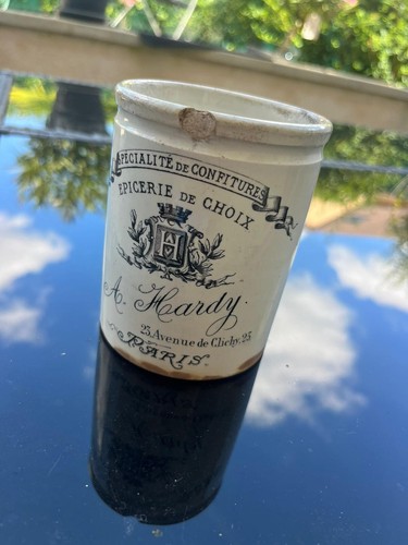 Pot confiture ancien - pot,