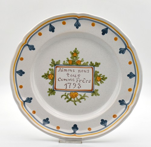 Pornic assiette faïence