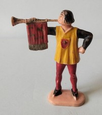 Figurine Clairet Moyen Age Piéton Hérault