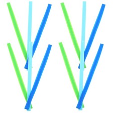  12 pièces élastiques en silicone 20 cm bandes de reliure flexibles boîte à