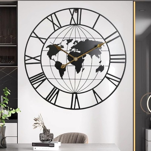 Horloge murale métal - , du