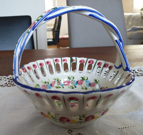 Beau panier faience - beau,