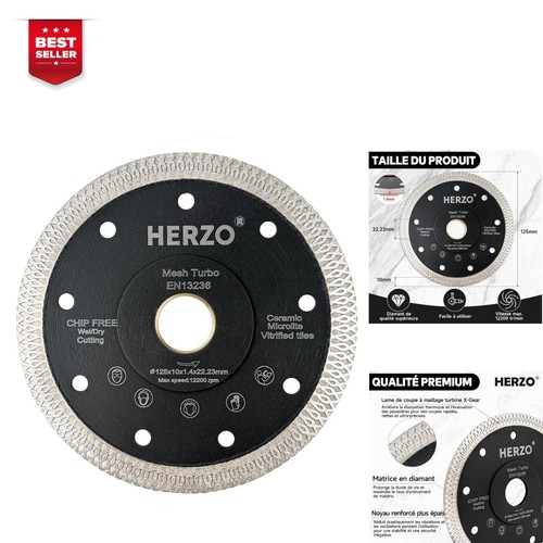 Herzo disque diamant 125 - disque,