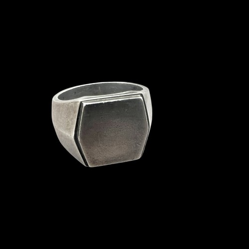 Bague argent chevaliere art - bague,