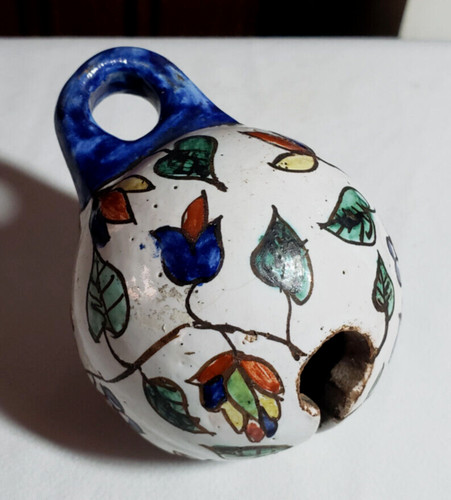 Ancien grelot faience desvres - faience,