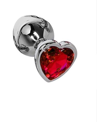 Rosebud coeur plug anal bijou - anal,
