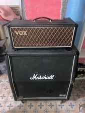 Marshall 1960AV Vintage 4x12"  + VOX AC15 Head