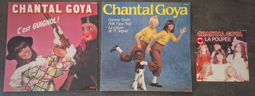 Lot vinyles chantal - goya, rca