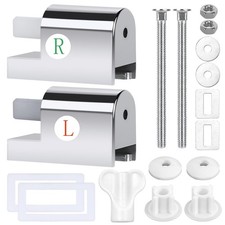 Fixation Abattant WC Charnière Abattant WC 7 Pièces Charnières De Siège De To...