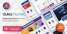 WordPress Theme – DukaMarket | Multipurpose E-Commerce Template | Créateur Web