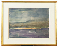 PIERRE PATUREAU (1924-2020) SUPERBE PEINTURE PAYSAGE ET LUMIERE SIGNEE (20)