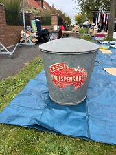 Ancienne Bassine Lessiveuse galvanisé zinc