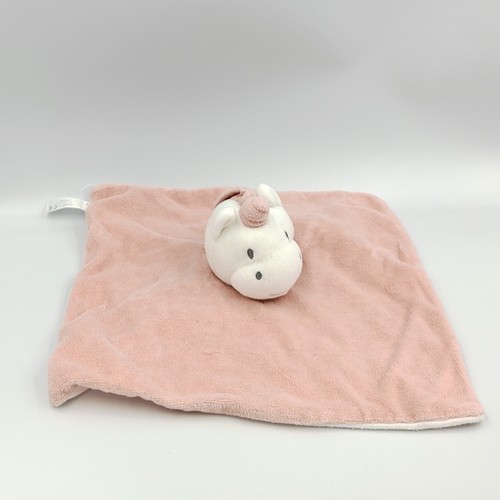 Doudou plat licorne - , blanc