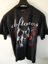 Vtg Deftones Skull Roses Shirt XL Libertee 00s Metal Rage Against The machine 
