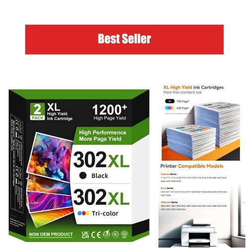 Cartouches encre 302xl - cartouches,