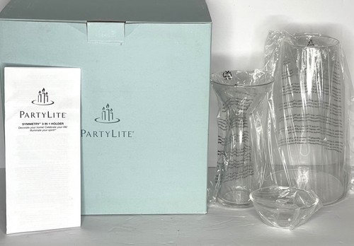 Partylite p95075 symmetry trio - p95075,